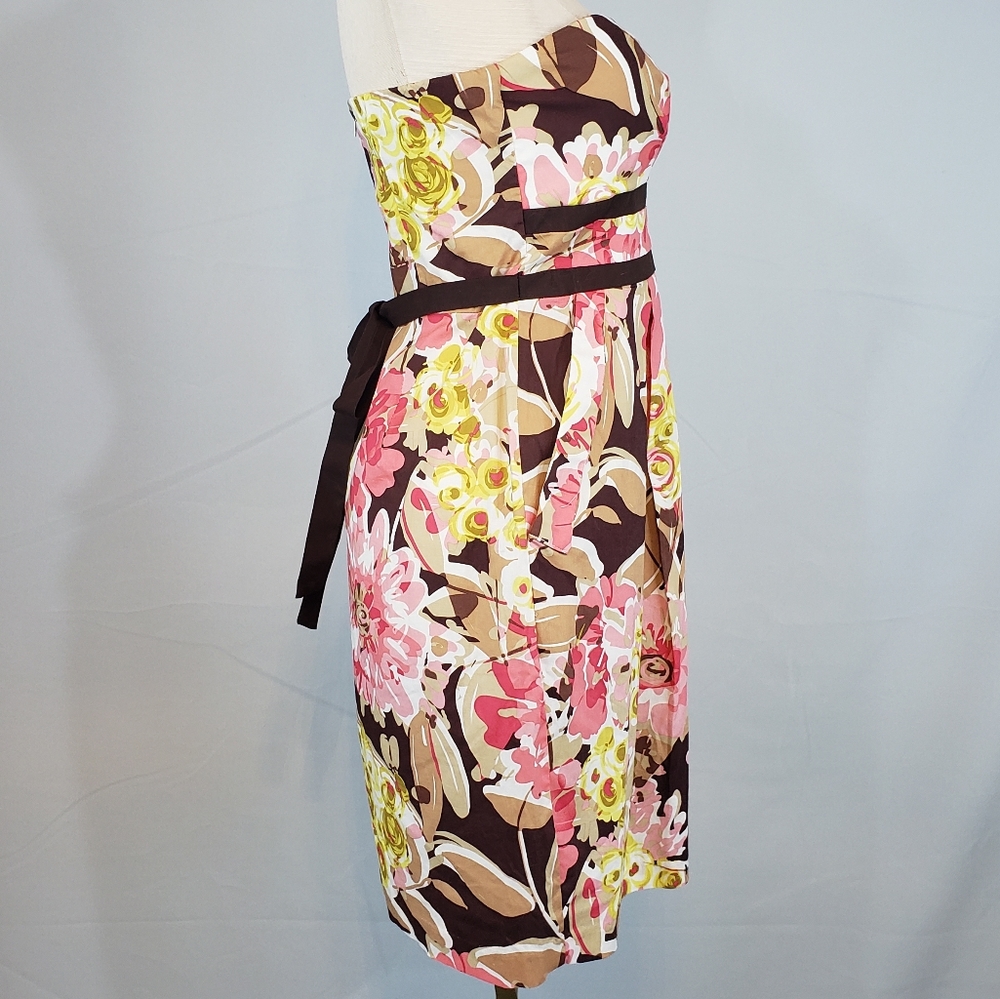 Fickle strapless floral sundress size 5 - Picture 6 of 7